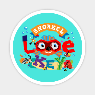 Looe Key snorkeling Magnet